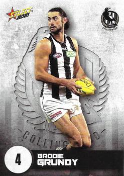 2021 Select AFL Footy Stars #36 Brodie Grundy Front